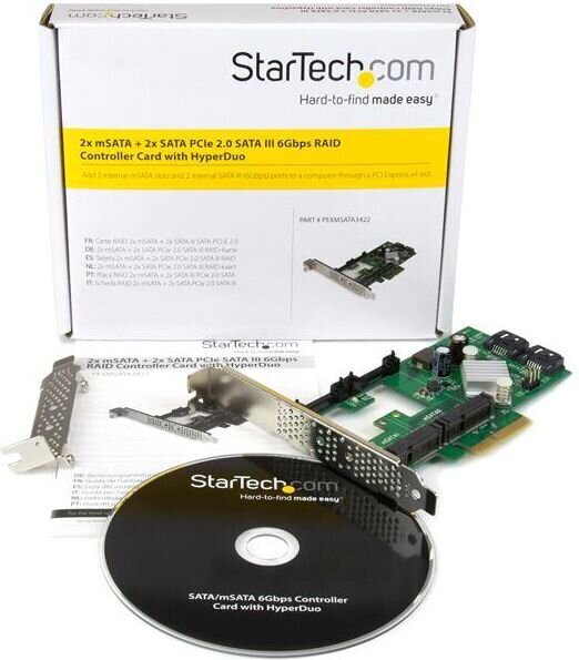 StarTech PEXMSATA3422 цена и информация | Regulaatorid | hansapost.ee