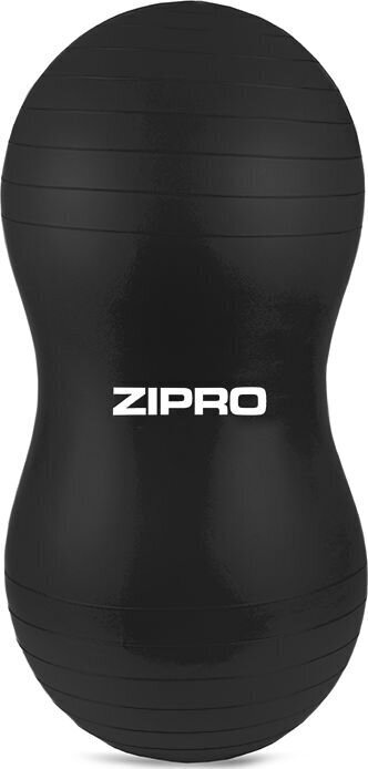 Võimlemispall Zipro Peanut pumbaga, 45 cm, must hind ja info | Võimlemispallid | hansapost.ee