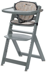 Стульчик для кормления деревянный с подушкой Bebe Confort Timba Warm Grey, серый цена и информация | Обеденные стулья | hansapost.ee