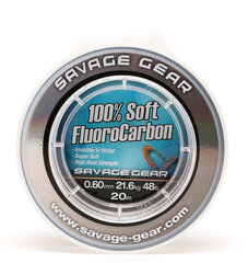 Valas Savage Gear Soft Fluoro Carbon, 0,26 мм, 50 м цена и информация | Филаменты | hansapost.ee