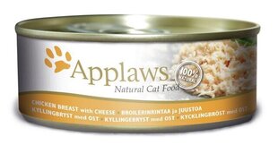 APPLAWS консервы для кошек курица с сыром 156 гр. цена и информация | Кошачьи консервы | hansapost.ee