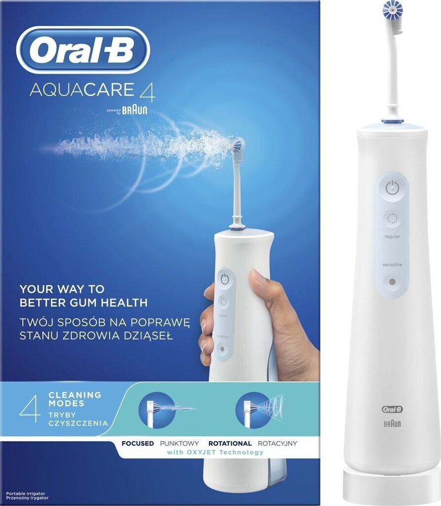 Oral-B AquaCare 4 price and information | Hambavahede puhastajad | hansapost.ee