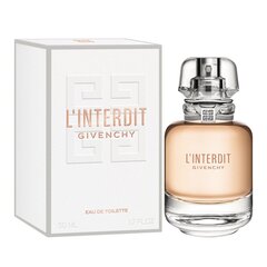 Tualettvesi Givenchy L'Interdit EDT naistele 50 ml hind ja info | Parfüümid naistele | hansapost.ee