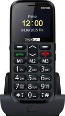 Maxcom MM38D, Black цена и информация | Maxcom Телефоны и аксессуары | hansapost.ee