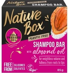 Tahke šampoon juustele mandliõliga NATURE BOX Almond Oil 85 g hind ja info | Nature Box Parfüümid, lõhnad ja kosmeetika | hansapost.ee