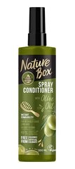 Nature Box спрей-кондиционер Olive Oil 200 ml цена и информация | Бальзамы, кондиционеры | hansapost.ee