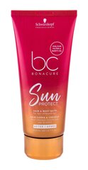 Juukse- ja kehašampoon Schwarzkopf BC Sun Protect 200 ml hind ja info | Šampoonid | hansapost.ee