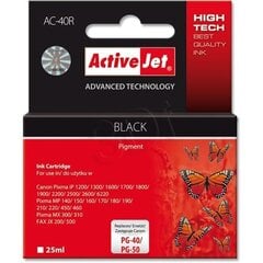 Чернильный картридж Canon Activejet AC-40R Canon PG-40 / PG-50 (XL), черный, 25 мл цена и информация | Картриджи для струйных принтеров | hansapost.ee