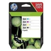 HP 364 4-pack Black/Cyan/Magenta/Yellowk N9J73AE цена и информация | Tindiprinteri kassetid | hansapost.ee