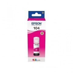 EPSON 104 EcoTank Magenta ink bottle(WE) hind ja info | Tindiprinteri kassetid | hansapost.ee