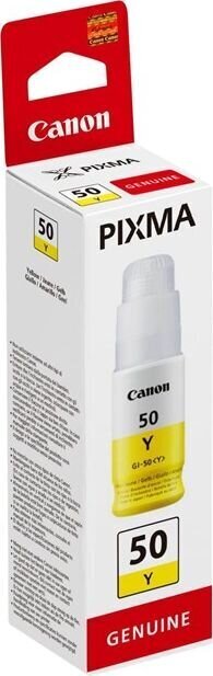 Canon GI-50 Ink Bottle, Yellow цена и информация | Tindiprinteri kassetid | hansapost.ee
