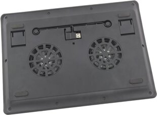 Sülearvuti jahutusalus Esperanza TIVANO EA144 15,6'' - 17'', 2 ventilaatorit, LED hind ja info | Sülearvuti tarvikud | hansapost.ee