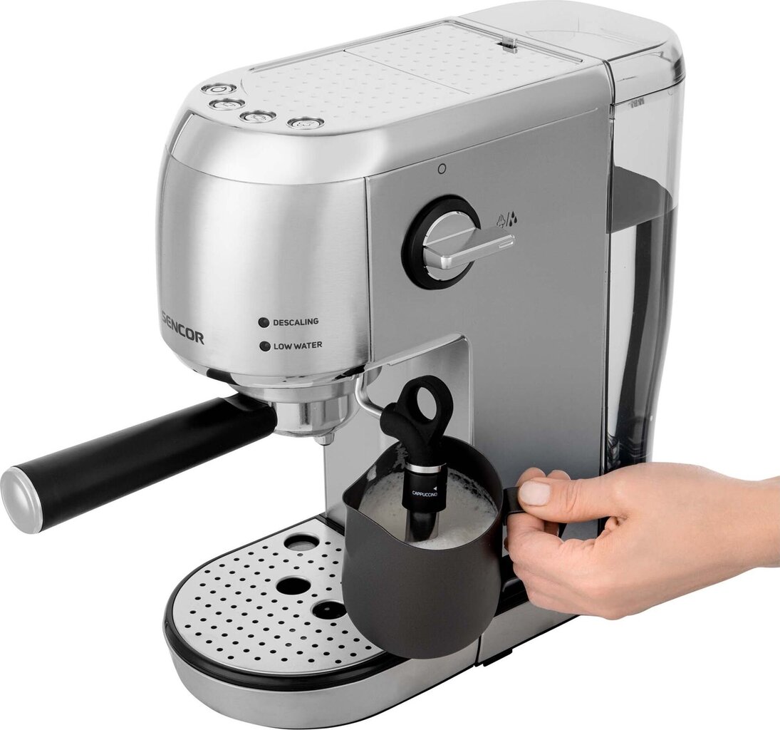 Sencor SES 4900SS hind ja info | Kohvimasinad ja espressomasinad | hansapost.ee