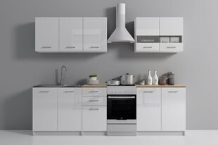 Комплект кухонных шкафчиков Set 200, белый цена и информация | Кухонные гарнитуры | hansapost.ee