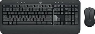 Беспроводная клавиатура Logitech MK545 Advanced Combo, черная цена и информация | Клавиатуры | hansapost.ee