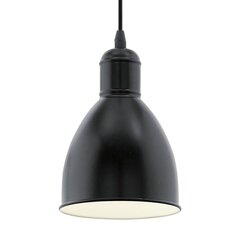 Подвесной светильник Eglo Priddy, чёрный, белый, 49464 цена и информация | Люстры | hansapost.ee