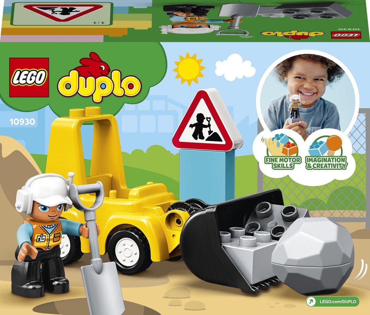 10930 LEGO® DUPLO Buldooser hind ja info | Klotsid ja konstruktorid | hansapost.ee