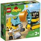 10931 LEGO® DUPLO Veoauto ja roomikekskavaator hind ja info | Klotsid ja konstruktorid | hansapost.ee