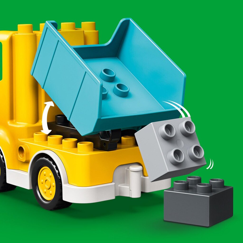 10931 LEGO® DUPLO Veoauto ja roomikekskavaator цена и информация | Klotsid ja konstruktorid | hansapost.ee