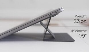 MOFT Sülearvuti alus, sülearvutilaud, hall hind ja info | Sülearvuti tarvikud | hansapost.ee