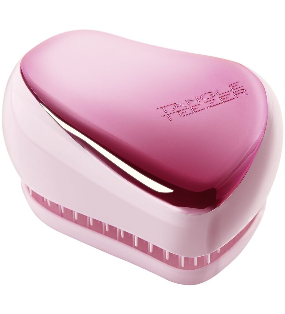 Juuksehari Tangle Teezer Compact Styler, Baby Doll Pink 1 tk цена и информация | Kammid, juukseharjad ja juuksuri käärid | hansapost.ee