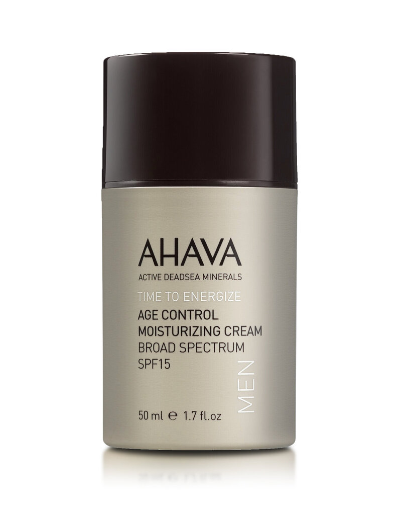 Niisutav näokreem meestele Ahava Time To Energize Age Control SPF15 50 ml hind ja info | Näokreemid | hansapost.ee