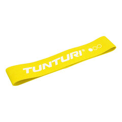 Vastupidavuskumm Tunturi Textile Light, 64 cm, kollane hind ja info | Treeningkummid | hansapost.ee