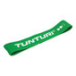 Vastupidavuskumm Tunturi Textile Medium, 64 cm, roheline hind ja info | Treeningkummid | hansapost.ee