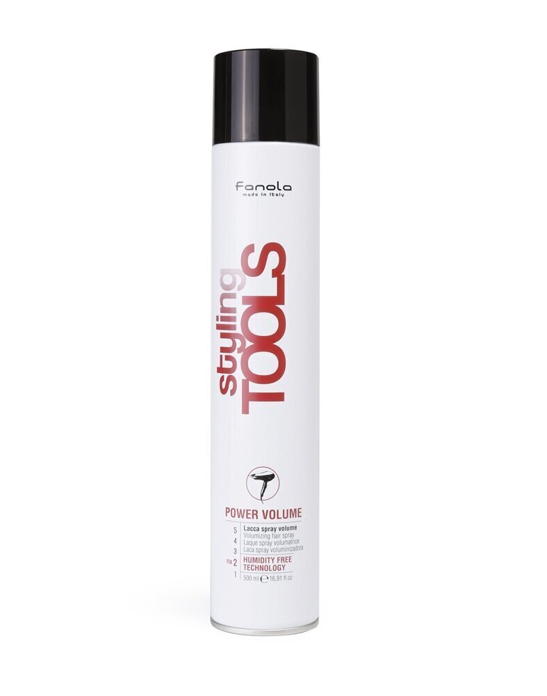 Fanola Styling Tools Power Volume volüümisprei 500 ml hind ja info | Juuste viimistlusvahendid | hansapost.ee