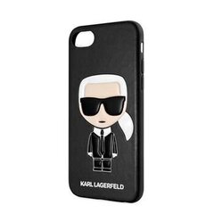 Чехол Karl Lagerfeld Iconic для iPhone 7/8 / SE 2020, черный цена и информация | Чехлы для телефонов | hansapost.ee