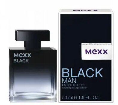 Mexx Black EDP meestele 50 ml цена и информация | Parfüümid meestele | hansapost.ee