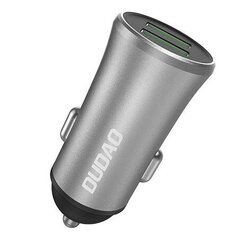 Смарт-автомобильное зарядное устройство Dudao 3,4A 2x USB (R6S серебристый) цена и информация | Зарядные устройства для телефонов | hansapost.ee