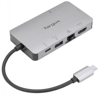 TARGUS USB-C SINGLE VIDEO 4K HDMI/VGA DOCK W\ 100W POWER PASS hind ja info | USB adapterid ja jagajad | hansapost.ee