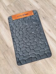 Коврик для ванной комнаты Memory foam "Benedomo" 50x80 LZ-8 Deep grey цена и информация | Аксессуары для ванной комнаты | hansapost.ee