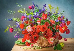 Pusle Castorland Bouquet of poppies, 500 o. hind ja info | Pusled lastele ja täiskasvanutele | hansapost.ee