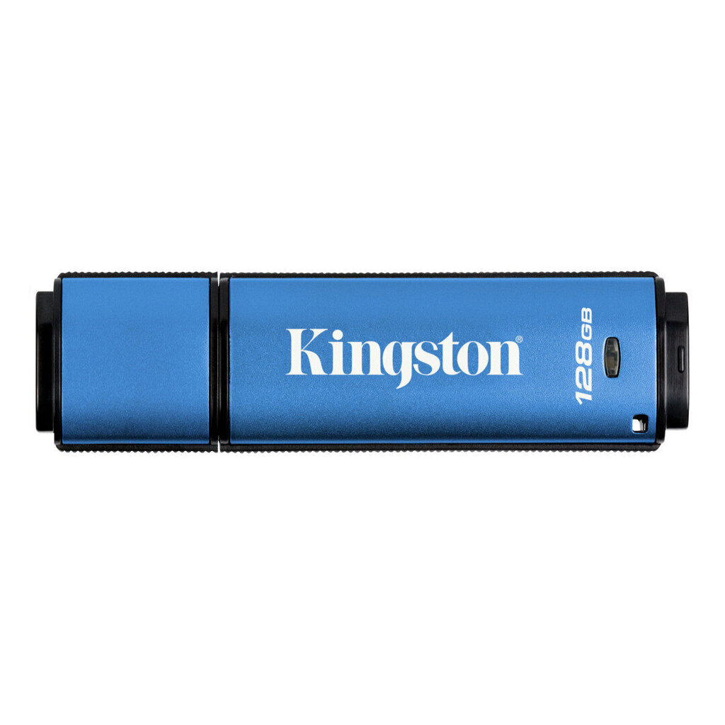 Mälupulk Kingston 128GB USB 3.0 DTVP30 256bit AES Encrypted FIPS 197 hind ja info | Mälupulgad | hansapost.ee