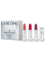 Huulevärvide komplekt Lancome Rouge in Love 3 x 3.4 g hind ja info | Huulekosmeetika | hansapost.ee