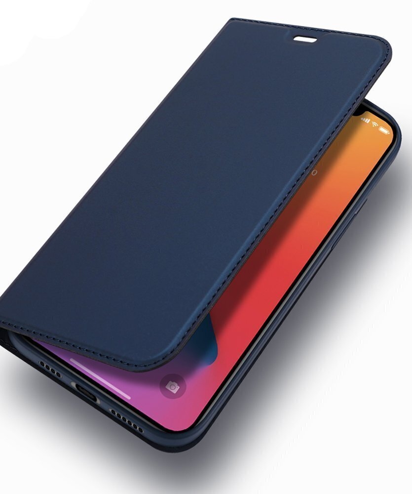 Telefoniümbris Dux Ducis Skin Pro, telefonile Apple iPhone 12 Pro / 12 , tumesinine hind ja info | Telefonide kaitsekaaned ja -ümbrised | hansapost.ee