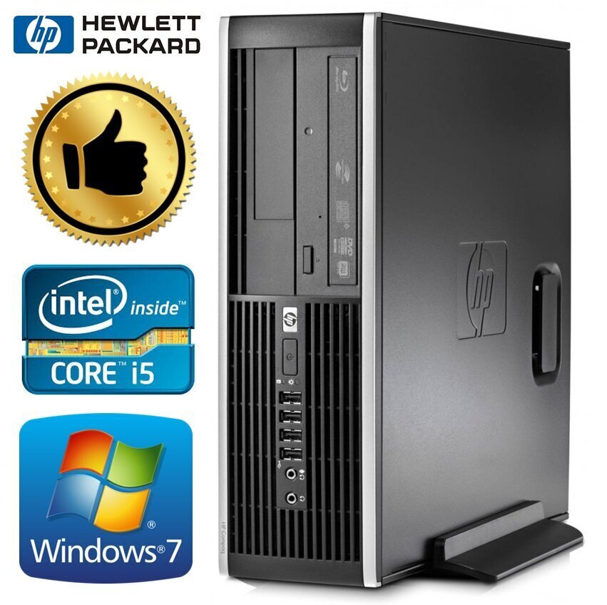 HP 8100 Elite SFF i5-650 16GB 120SSD+2TB GT1030 2GB DVD WIN7Pro цена и информация | Lauaarvutid | hansapost.ee