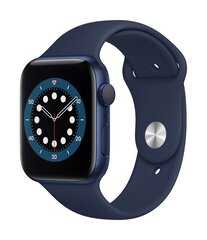 Смарт-часы Apple Watch Series 6 (GPS, 40 мм) - Blue Aluminium Case with Deep Navy Sport Band цена и информация | Смарт-часы (smartwatch) | hansapost.ee