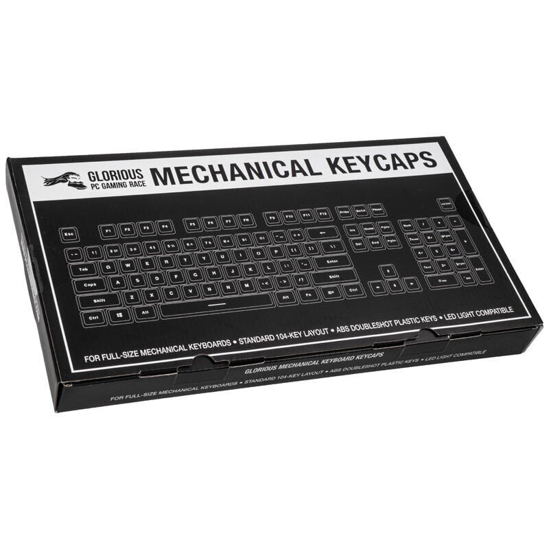 Glorious PC Gaming Race Mechanical Keyboard Keycaps цена и информация | Klaviatuurid | hansapost.ee