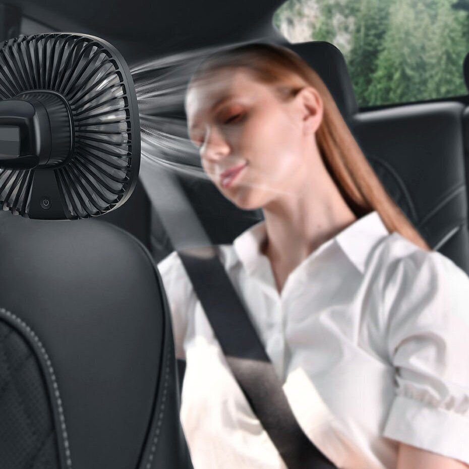 Baseus Natural Wind for headrest, magnetic (black) hind ja info | Lisatarvikud | hansapost.ee