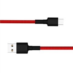 Xiaomi Mi Type-C Braided Cable SJV4110GL, Красный цена и информация | Кабели и провода | hansapost.ee