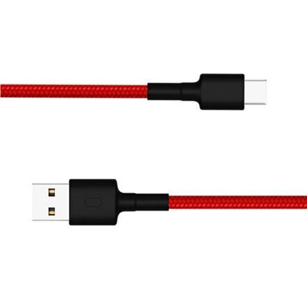 Xiaomi Mi Type-C Braided Cable SJV4110GL, Punane цена и информация | Juhtmed ja kaablid | hansapost.ee