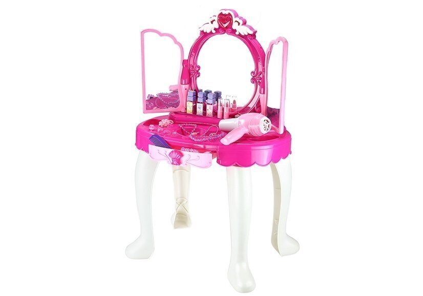 Laste kosmeetikalaud tooliga „Printsess“ hind ja info | Mänguasjad tüdrukutele | hansapost.ee