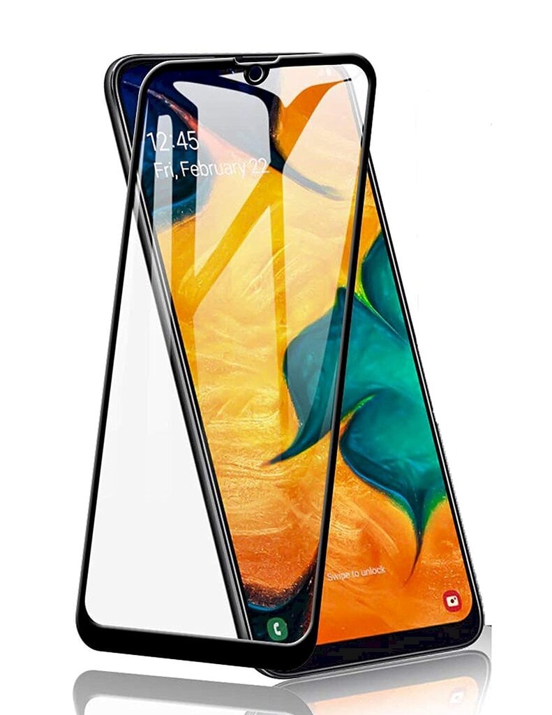 Fusion Full Glue 5D karastatud klaas, raamiga kaetud, Samsung Galaxy A505 / A307 / A507 Galaxy A50 / A30s / A50s must цена и информация | Ekraani kaitseklaasid ja kaitsekiled | hansapost.ee