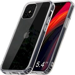 Fusion Ultra tagus 2 mm Protect silikoonümbris Apple iPhone 12 Mini läbipaistev hind ja info | Fusion Accessories Mobiiltelefonid, fotokaamerad, nutiseadmed | hansapost.ee