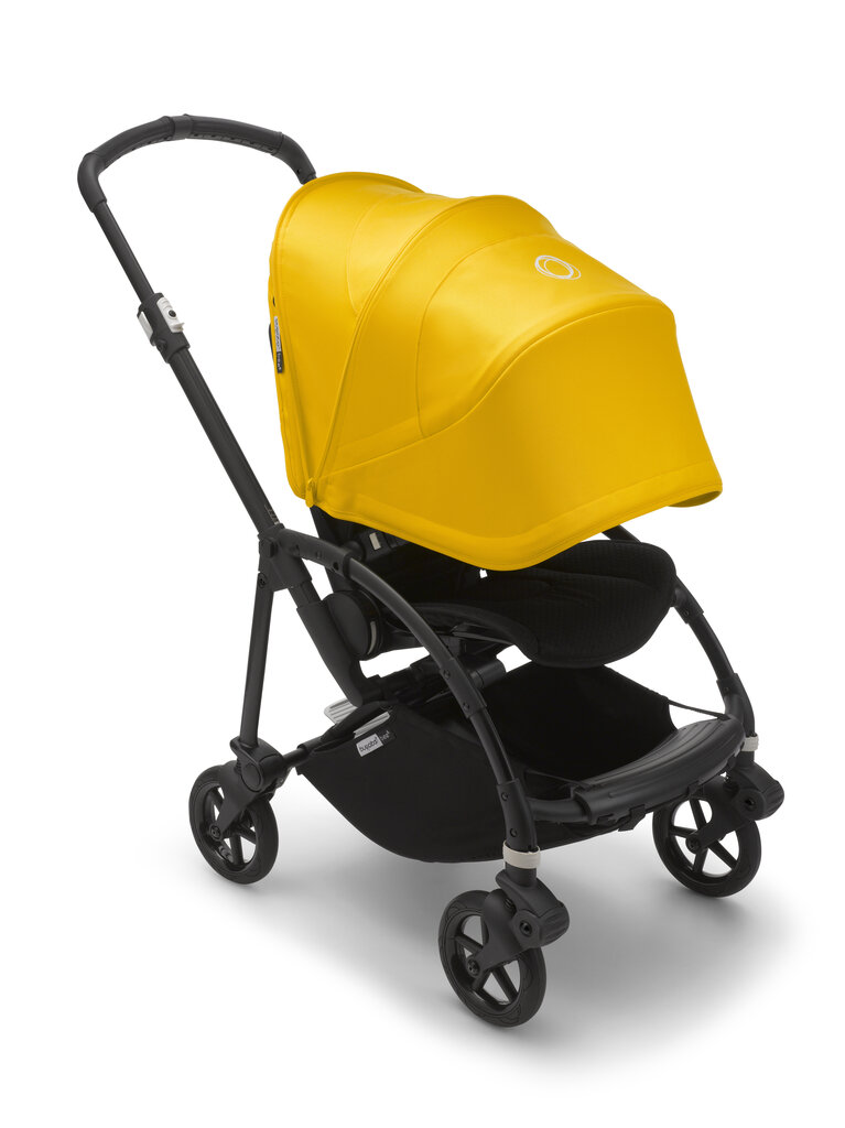 Bugaboo Bee 6 jalutuskäru, Black/Black-Lemon Yellow hind ja info | Vankrid, jalutuskärud | hansapost.ee