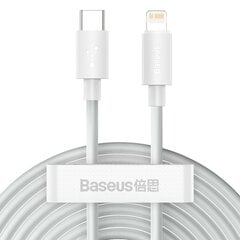Кабель Baseus 2x USB кабель Типа C - Lightning 20 Вт 1,5 м 101297 цена и информация | Borofone 43757-uniw | hansapost.ee