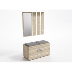 Комплект мебели для прихожей Opal II, цвета дуба цена и информация | Комплекты в прихожую | hansapost.ee